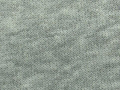 T/R/C FLEECE 75% POLY 13% COTTON 12% RAYON FLC ONE SIDE BRUSHED GREY MELANGE-201