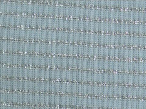 54/23/14/9 CTN/POLYESTER/NYLON/METALLIC 1*1 RIB FEDER STRIPE