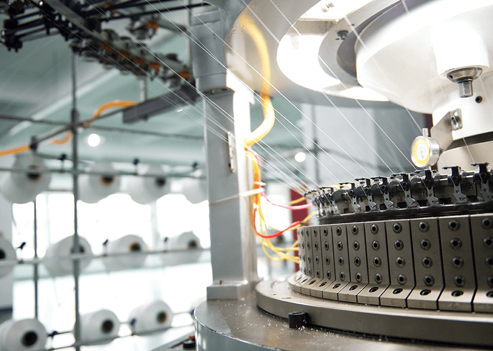 The introduction of technology brings new potential business to the knitted fabric market